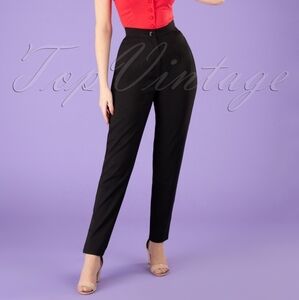 Collectif Louise Cigarette Pinup Trousers, size XL